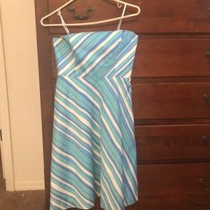 Ann Taylor strapless dress
